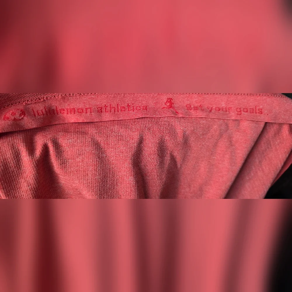 Lululemon Run: Swiftly Tech Long Sleeve Love Red / Deep Coal 8 - Picture 16 of 16